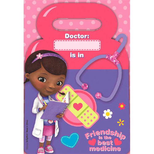 Doc McStuffins Favor Bags (8ct)